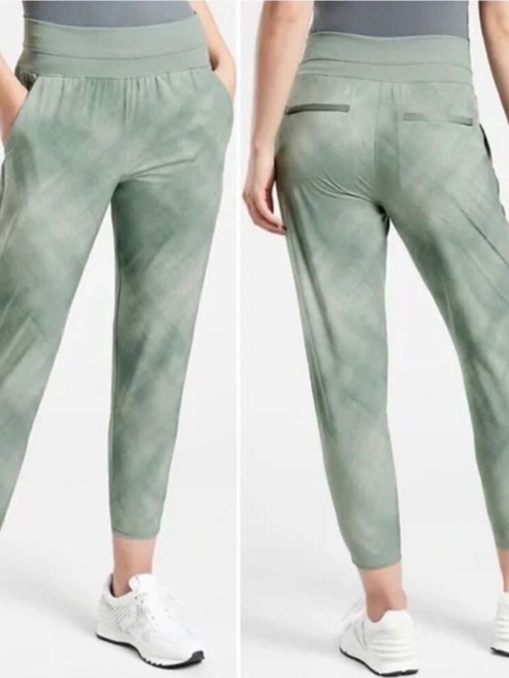 Athleta Nolita Slim Tapered Printed Crop Pant